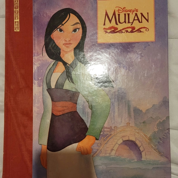 Disney's Mulan by Brent Ford (1998, Hardcover) 10” X 12”